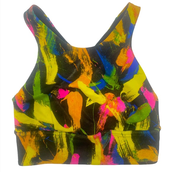 Lululemon Invigorate Training Tank Top | Size 4 | Undertone Black Multi - Picture 6 of 9